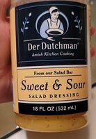 Sweet and Sour Salad Dressing