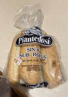 Piantedosi Six 8'' Sub Rolls