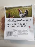 Truly Free Range Organic Chicken Burgers