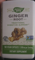 Ginger Root (item# 13100, 13108, 11926, 30659, and 10423)
