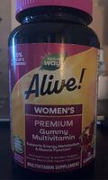 Alive! women’s gummy multivitamin