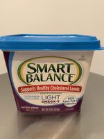 Buttery spread light omega-