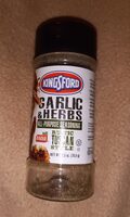 Garlic and herb seasoning