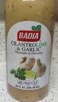 Cilantro Lime & Garlic Marinade & Dressing