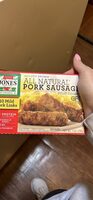 All Natural Pork Sausage