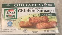 Organic chicken sausage
