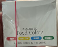 Assorted Food Colors
