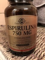 Spiruline 750MG - 100 Tablets - Solgar
