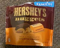 Nuggets Extra Creamy Milk Chocolate with Toffee & Almonds