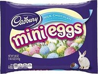 Easter candy coated mini eggs