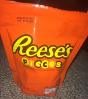 Peanut butter candy in a crunchy shell