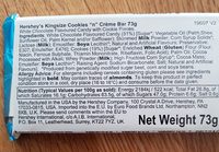 Hershey Cookie N Cream King Size