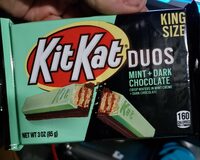 Kit Kat DUOS Mint   Dark Chocolate