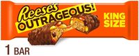 Stuffed with pieces candy, milk chocolate, peanut butter & caramel