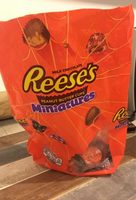 Peanut butter cups miniatures, milk chocolate