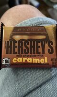 Milk chocolate with caramel