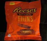 Peanut Butter Cups Thins Chocolate Candy & Peanut Butter
