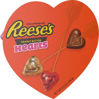 Reese& valentine& day peanut butter hearts