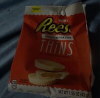 Reeses Thins White Chocolate