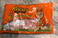 Milk chocolate covered mini reester bunnies