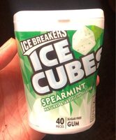 Ice cubes spearmint