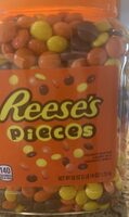 Reese’s pieces in crunchy shell