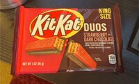 Kit kat duo Strawberry Dark Chocolate king size