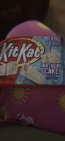 Kit Kat Birthday Cake