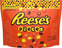Pieces chocolate candy