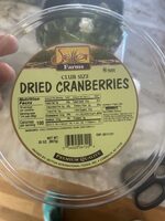 Dried cranberries