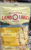 Gouda and havarti cheese cubes