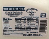 Reduced Fat Milk