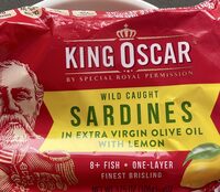 Sardines in Extra Virgin Olive Oil with Lemon