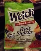 Welch's Fruit Snacks Summer Fruits