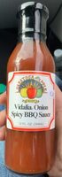 Vidalia onion spicy bbq sauce