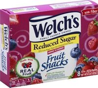Berries 'n cherries fruit snacks
