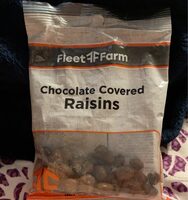 Chocolate covered raisins