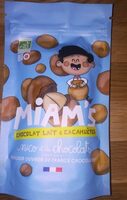 Miam's chocolat lait et cacahuètes