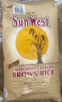 California calrose brown rice