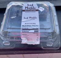 Iced Marble (Sliced Loaf Cake)