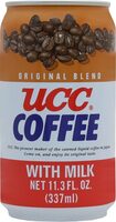 Ucc original coffee with milk