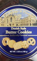 Danish style butter cookies