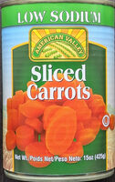 Low Sodium Sliced Carrots