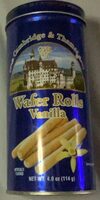 Wafer Rolls Vanilla