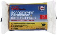 Scandinavian Crispbread With Oat Bran Cracker