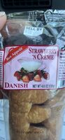 Strawberry 'N Creme Danish