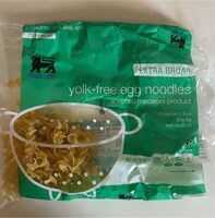 Yolk-Free Egg Ribbons Enriched Macaroni Product