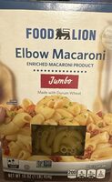 Enriched Elbow Macaroni Product