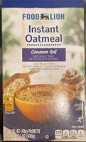 Instant oatmeal