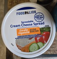 Garden Vegetable Cream Cheese Spread